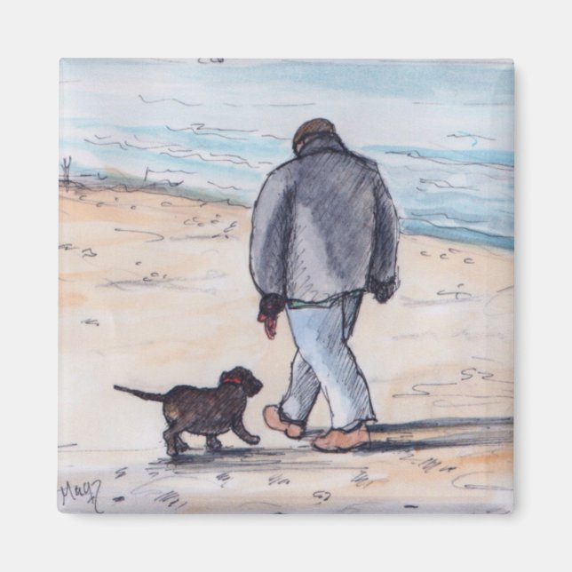 Gå på hund - 05 magnet (Framsidan)