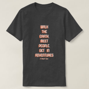 Gå på jorden - en minister på P Shirt T-shirt