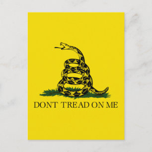 Gå PÅ MIG, Gadsden Flagga Vykort