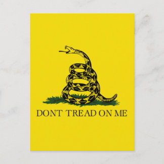 Gå PÅ MIG, Gadsden Flagga Vykort