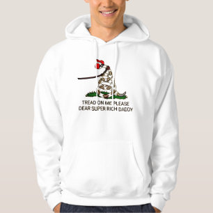 "Gå på mig, snälla Rik Toppen pappa" Hoodie