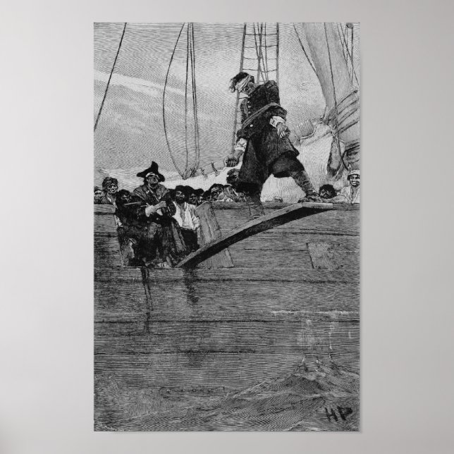 "Gå på Plank" Poster (Framsidan)