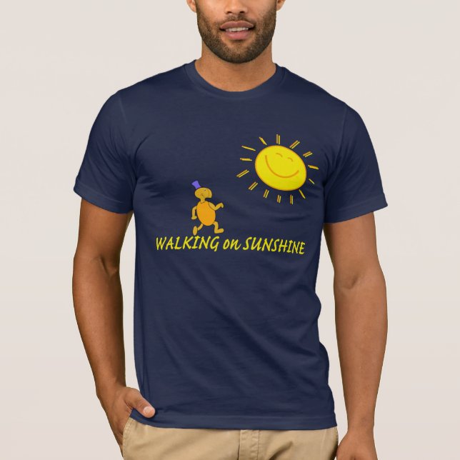 Gå på solsken t shirt (Framsida)