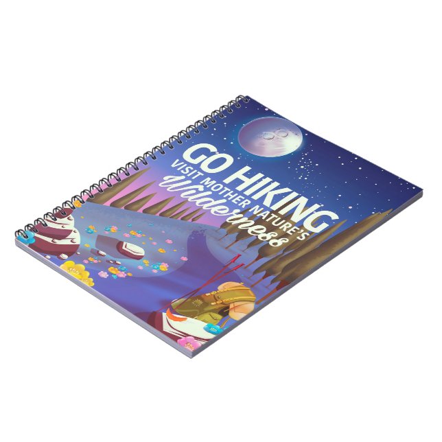 Gå på vandring! (Nattutgåva) Anteckningsbok (Vänstra Sidan)
