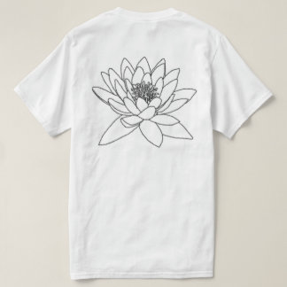 Gå på varandras hem Ram Dass Vatten Lily T Shirt