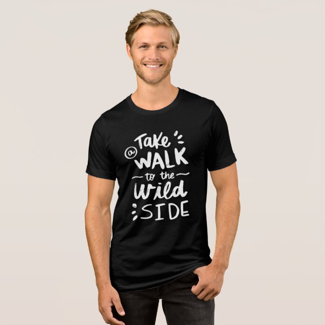 Gå på Vilden - Retro Tee (Framsida Full)