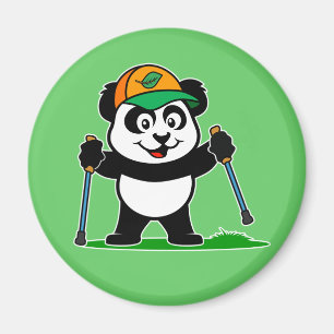 Gå pandaen magnet