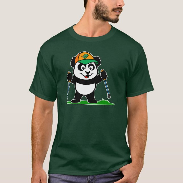 Gå pandaen tee shirt (Framsida)