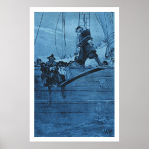 Gå plankan poster