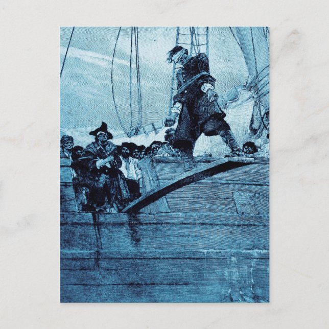 Gå plankan vykort (Framsida)