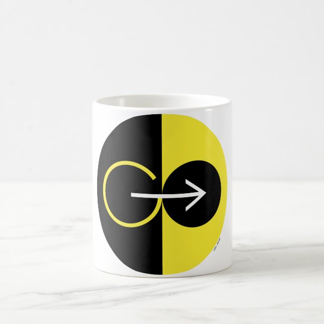 Gå precis! kaffemugg (Center)