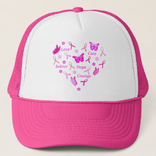 Gå Rosa Truckerkeps