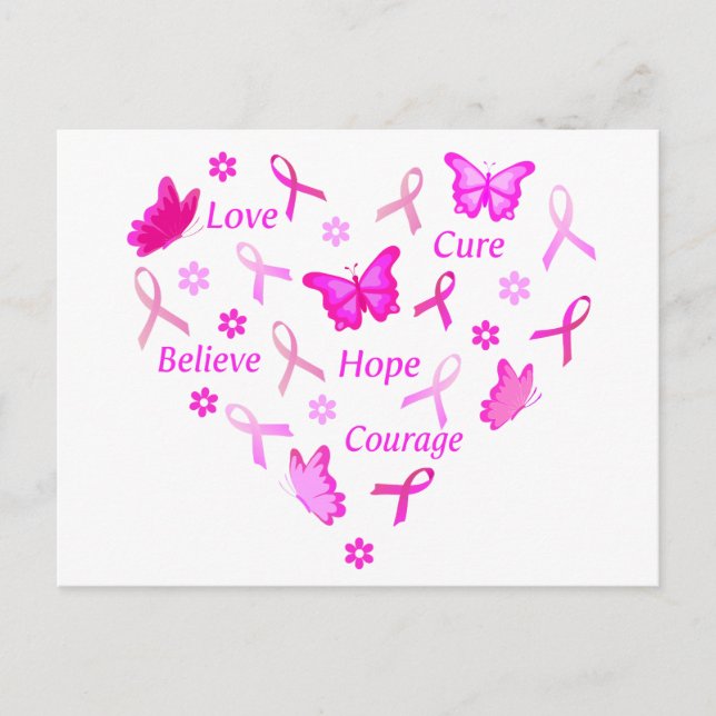 Gå Rosa Vykort (Framsida)