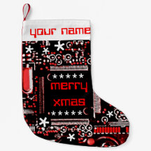 Gå runt känd strumpa röda 2