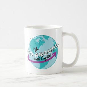 Gå runt med Crystal Logotyp Coffee Mugg