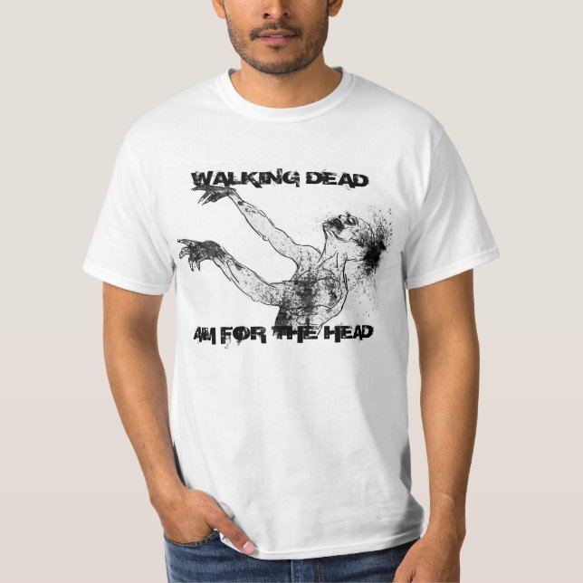 Gå som är dött, syfte för huvudet t-shirt (Framsida)