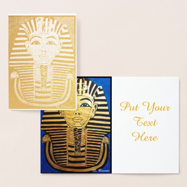 Gå som ett egyptiskt inbjudningskort (Display)