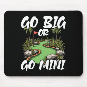 Gå Stor Eller Gå Mini Mini Golf Musmatta