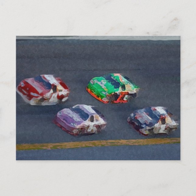 Gå Tävla...! Vykort (Framsida)