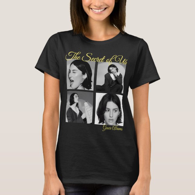 Ga The Secret Of Us Gracie Abrams T Shirt (Framsida)