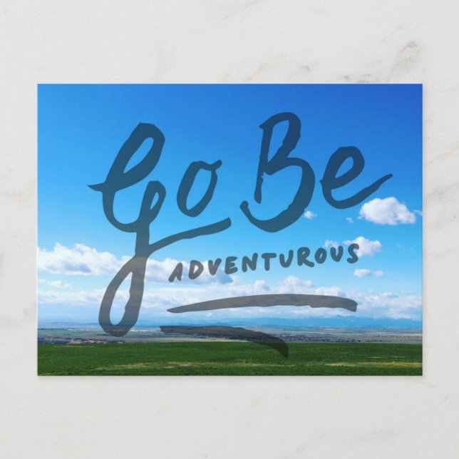 Gå till Adventurous Vykort (Framsida)