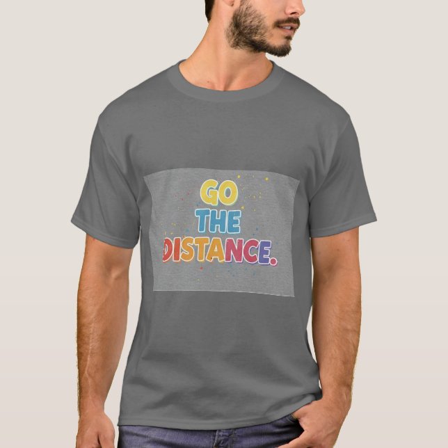 Gå till Avstånd T Shirt (Framsida)