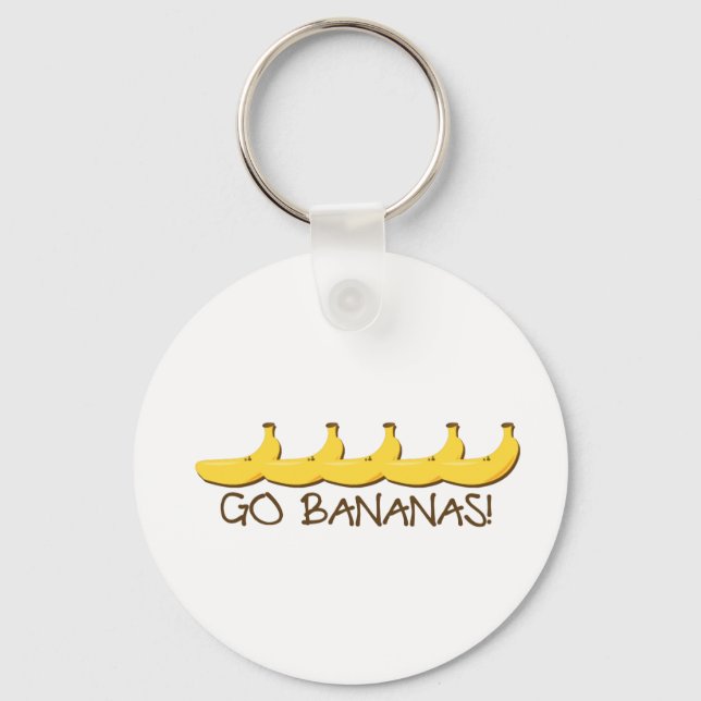 Gå till Bananas! Nyckelring (Framsida)