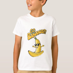 Gå till Bananas! Surfing Banana Kids' T-Shirt