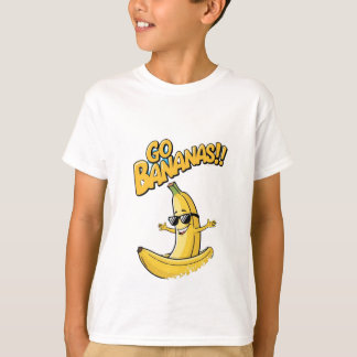 Gå till Bananas! Surfing Banana Kids' T-Shirt