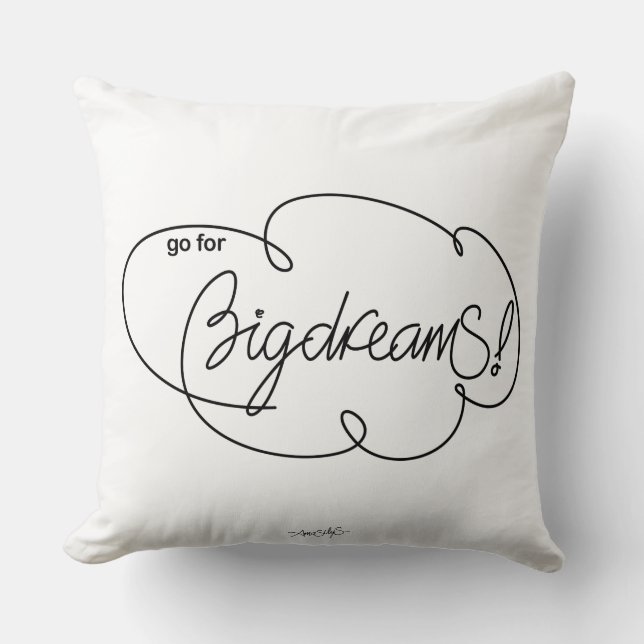 Gå till BIG DREAMS - Bold Cloud S Kudde (Framsida)