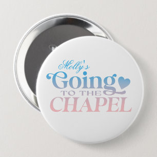 Gå till Chapel - Anpassningsbar Bride Design Knapp