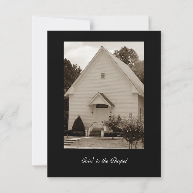 Gå till Chapel Inbjudningar (Framsida)