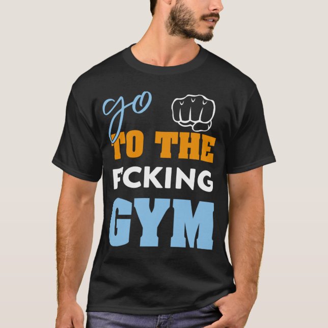 Gå till Coolan GYM för gungmuskler T Shirt (Framsida)
