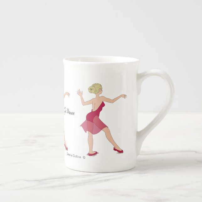 Gå till Dance Mugg Benporslin Mugg (Höger)