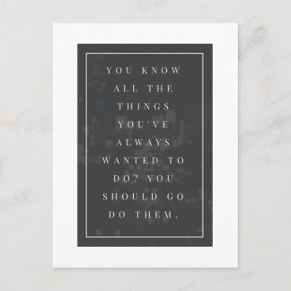 Gå till dem, vykort