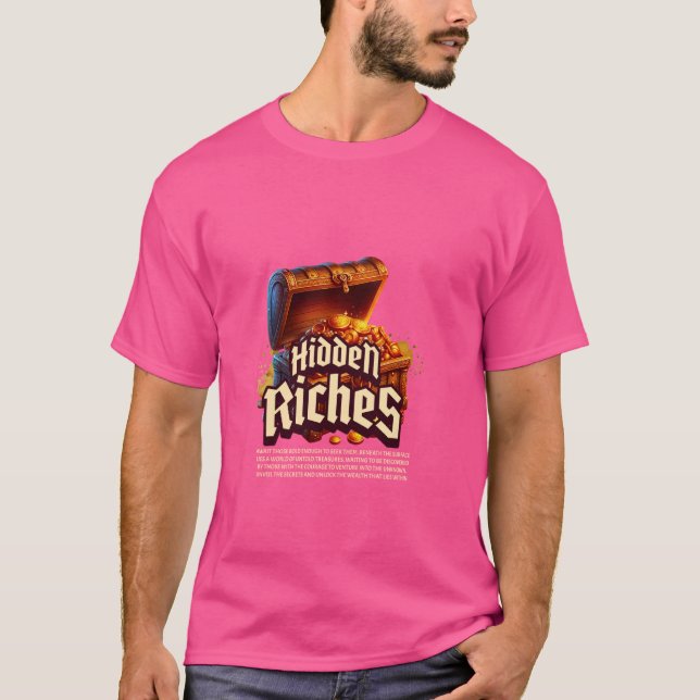 Gå till den Gömt Riken Gift for Smart Treasure T Shirt (Framsida)
