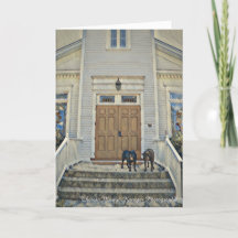 Gå till det normalformat hälsningkortet för kapell