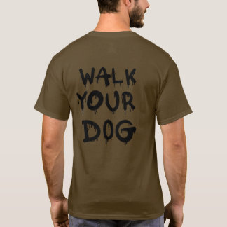 Gå till din Hund Graffitti T Shirt
