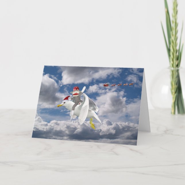 Gå till ditt eget julkort helgkort (Framsida)