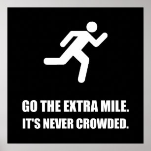 Gå till Extra Mile Poster