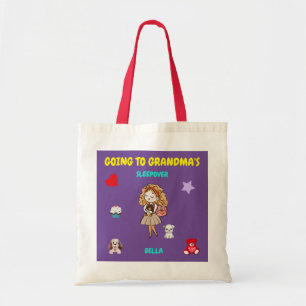 Gå till farmors roligt Tote Bag Tygkasse