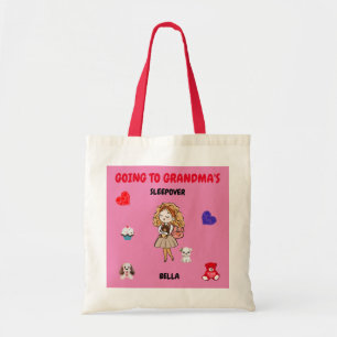 Gå till farmors roligt Tote Bag Tygkasse