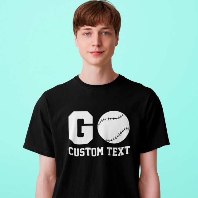 Gå till Favorite Baseball Player-Anpassningsbar T Shirt (Skapare uppladdad)