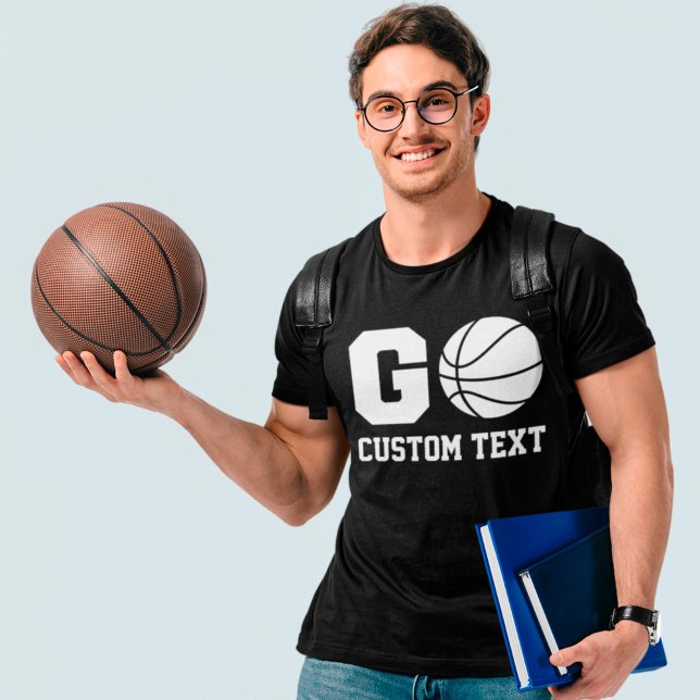 Gå till Favorite Basketball Player Anpassningsbar T Shirt (Skapare uppladdad)
