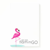 Gå till flaminGO rosa flamingo skicka anteckningar
