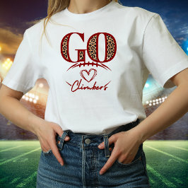Gå till fotbolls-skjorta t shirt