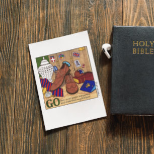 Gå till Gör disciples Pastor-uppskattningskort Tack Kort