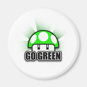 Gå till Green Eco Friendly Natature Mushroom Magnet