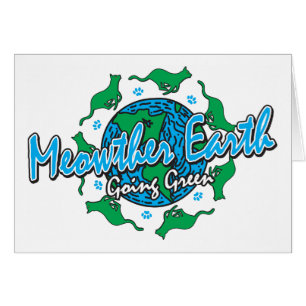 Gå till Green Mor Earth Hälsningskort