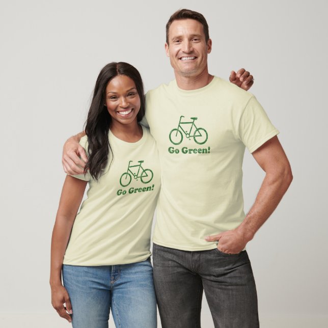 Gå till Green Organic T-Shirt (Unisex)